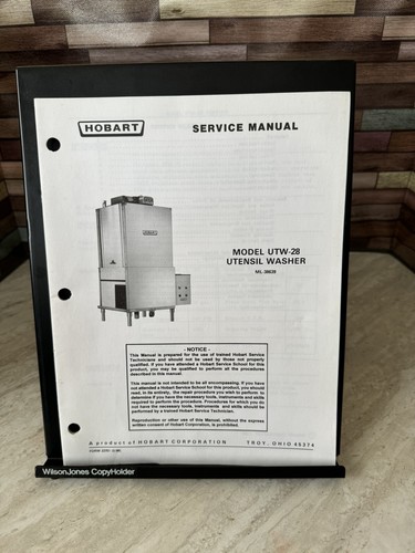 Service manual for hobart - service,